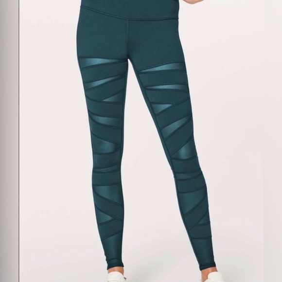 lululemon athletica Pants - Lululemon High Times Tech Mesh leggings